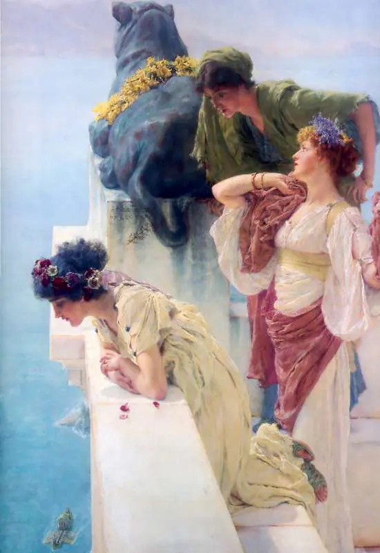 Alma Tadema — A Coign Of Vantage