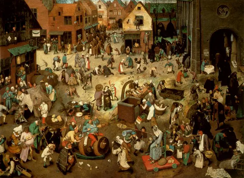 Bruegel — The Battle Between Carnival And Lent