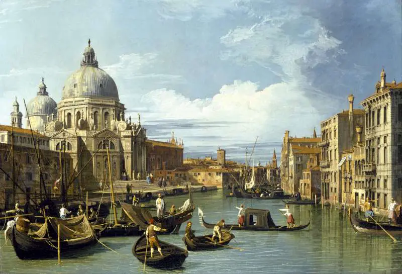 Canaletto — The Entrance To The Grand Canal Venice