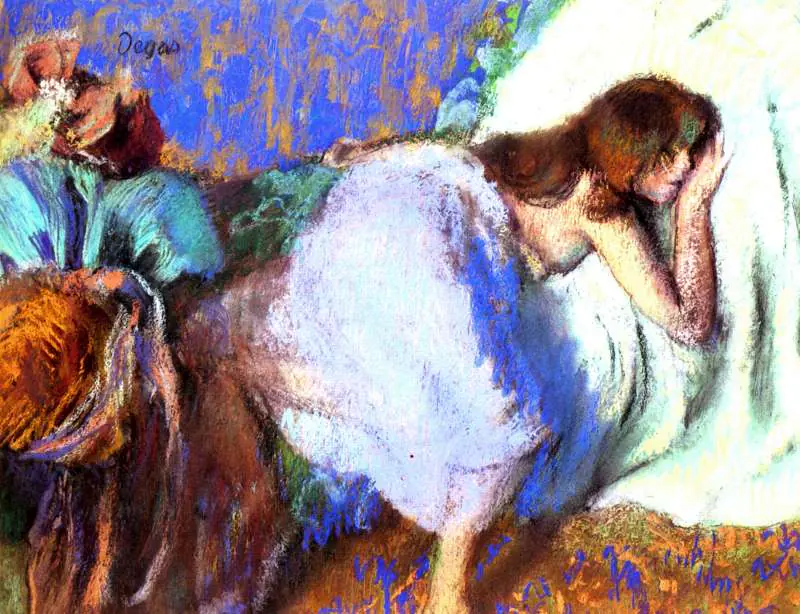 Degas — A Quiet Girl In Bed