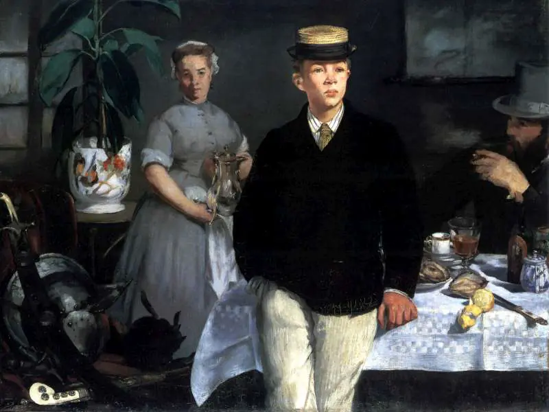 Manet — Luncheon On The Studios