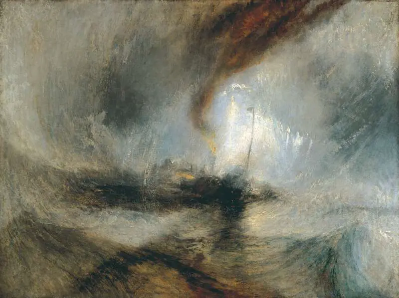 Turner — Snow Storm: Steam-Boat off a Harbour\'s Mouth
